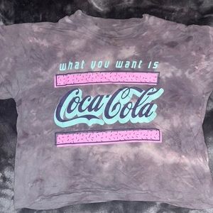 coca-cola grey shirt, worn 3-4 times